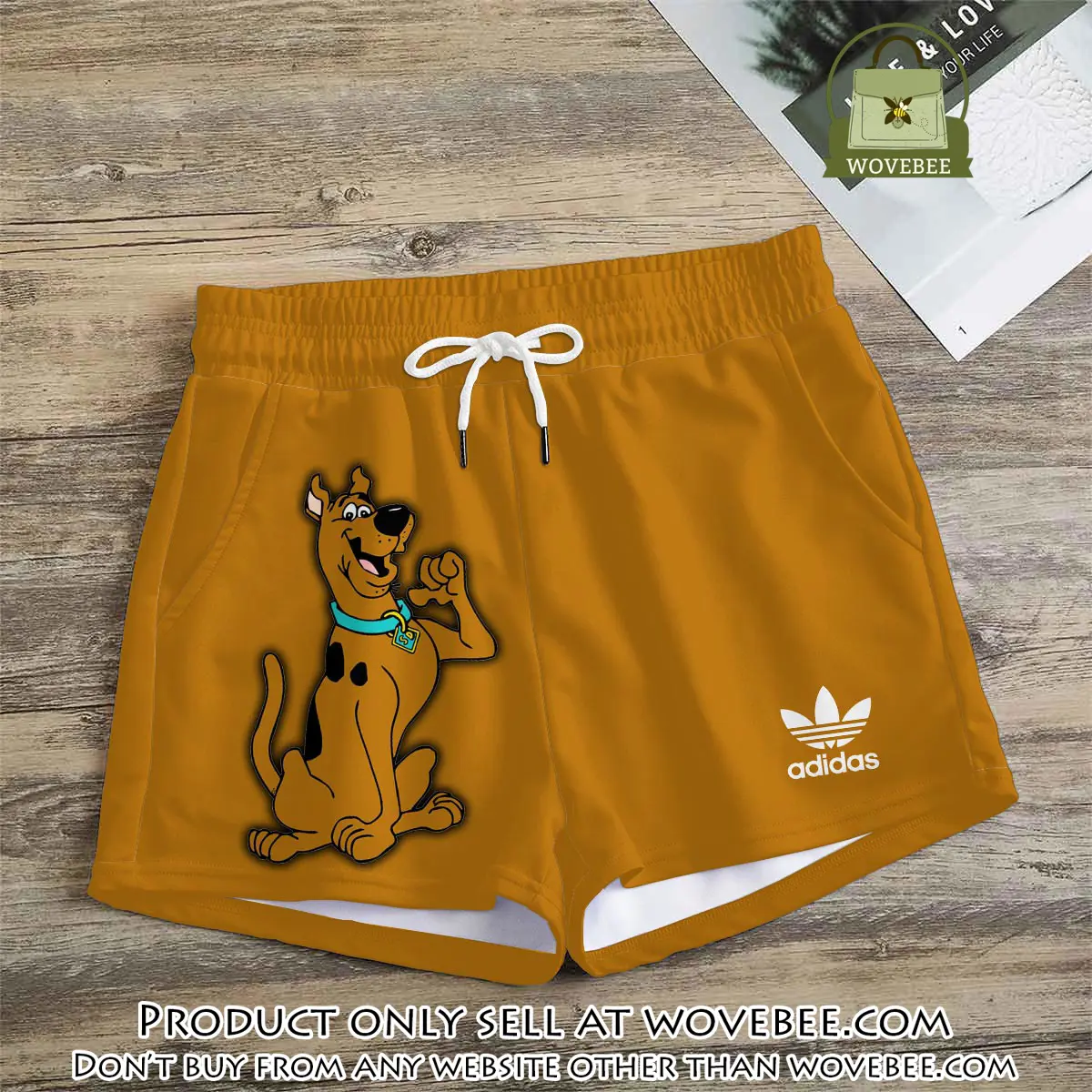 Premium scoobydoo in adidas women shorts lady beach shorts wms1075 wvb1416494